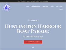 Tablet Screenshot of hhboatparade.org